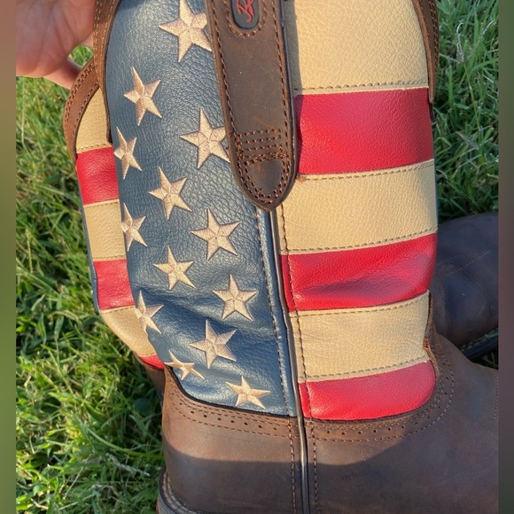 Durango Rebel Patriotic Western Boots Size 9EE - Picture 10 of 10